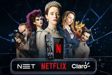 Netflix chega à NET e Claro
