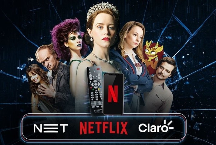 Netflix chega à NET e Claro Netflix chega à NET e Claro