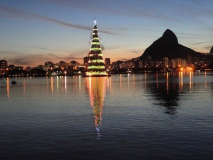 A Árvore de Natal da Lagoa está de volta
