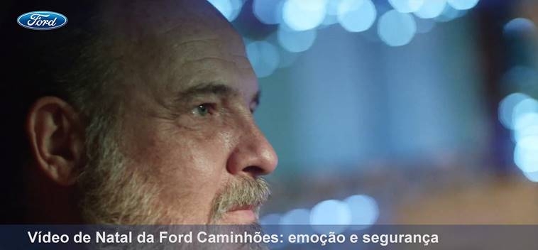 Ford caminhões ilumina trecho de estrada em homenagem a caminhoneiros