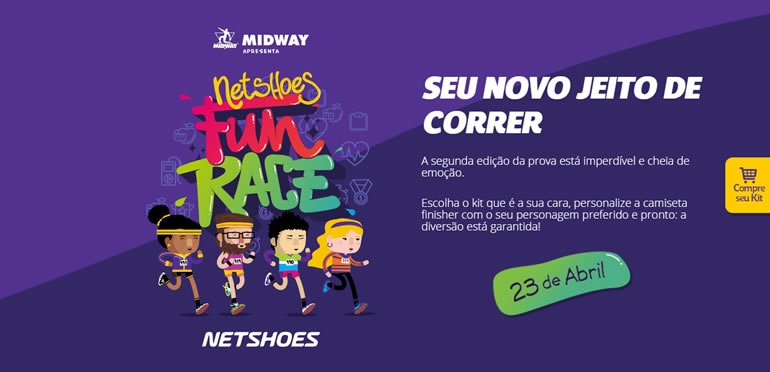 Netshoes Fun Race apresenta “Seu Novo Jeito de Correr”