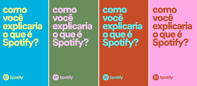 Spotify estimula público a pensar e dividir experiências