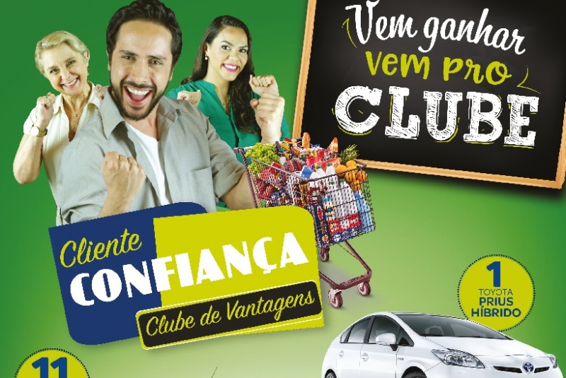 Confiança Supermercados vai sortear carros híbridos em promoção