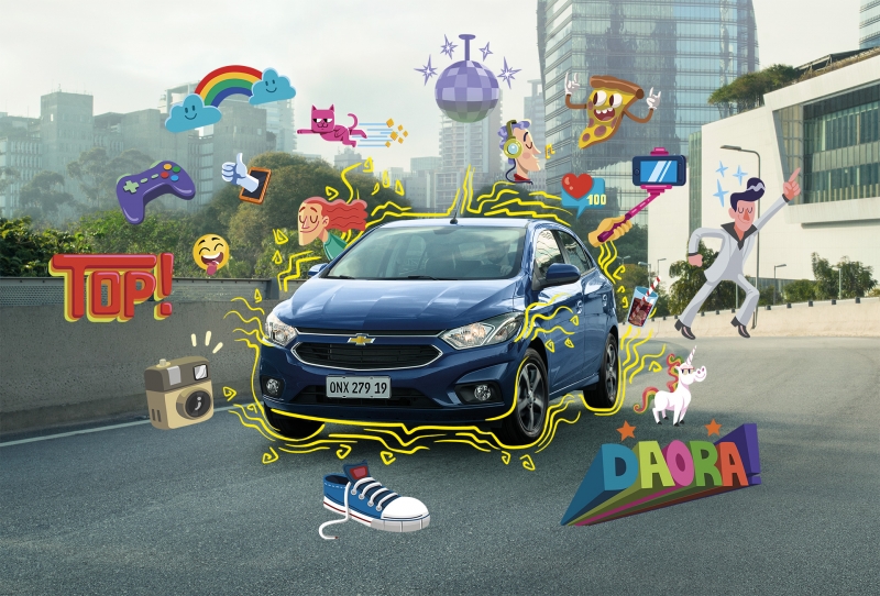 Chevrolet cria junto com o público a nova campanha do Onix 2019