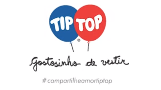 Tip Top coloca no ar "Compartilhe Amor" Tip Top coloca no ar "Compartilhe Amor"