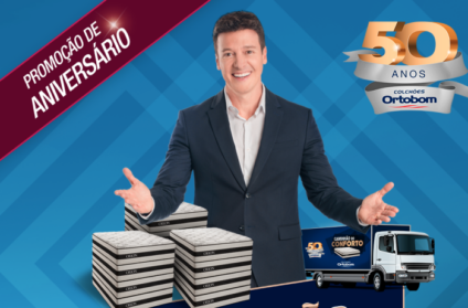 Ortobom vai sortear 50 caminhões em prêmios