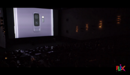 Escurinho do cinema é palco para ativação da Samsung