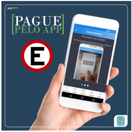 Parque D. Pedro tem app para estacionamento