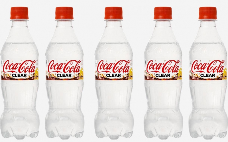 Coca-Cola Clear é apresentada no Japão