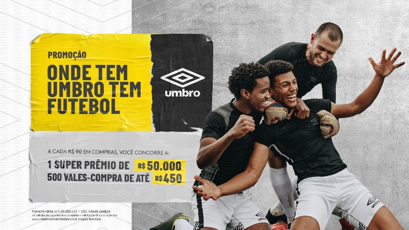 Fila e Umbro criam promo para engajar consumidores e lojistas