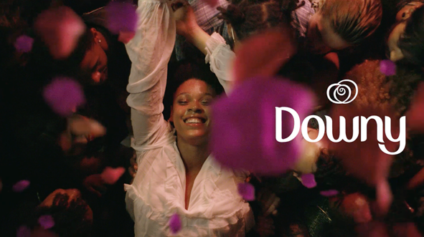 A Baterista na nova campanha de Downy