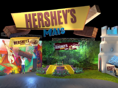 Hershey's leva estande interativo à CCXP