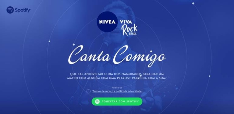 Nivea e Spotify unem pessoas com gosto musical parecido