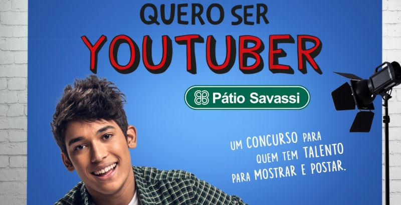 Pátio Savassi cria concurso gratuito de youtubres