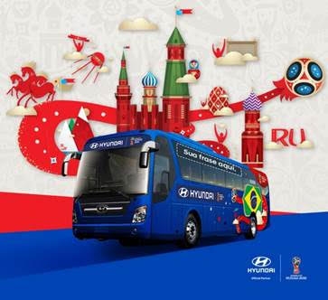 Na Copa do Mundo 2018 com a Hyundai