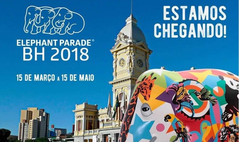 Elephant Parade chega a Belo Horizonte