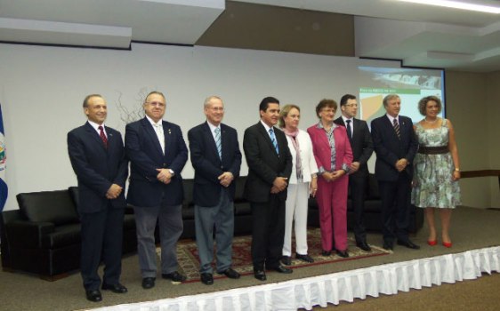 Agraciados com o Troféu Amigos da Abeoc no Rio Grande do Sul.