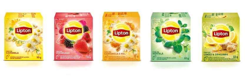 Unilever lança linha inédita de chá quente Lipton em sachê no Brasil