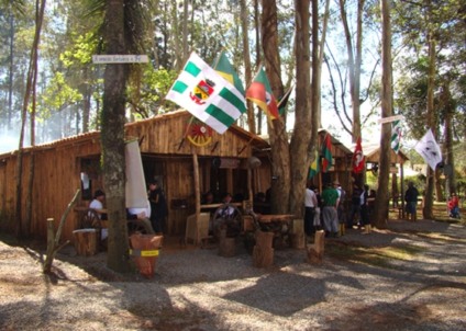 Acampamento Farroupilha pronto para receber visitantes
