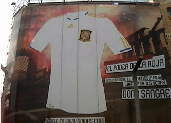 Adidas faz promo para incentivar doação de sangue