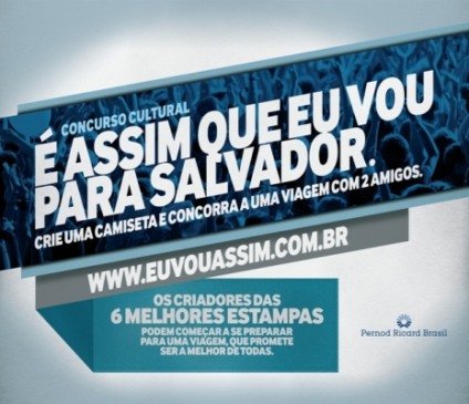 Bullet comanda ação promocional da Pernod Ricard