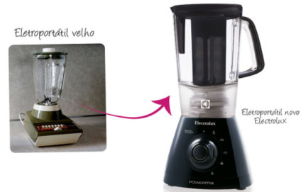 Promo da Electrolux troca o velho pelo novo