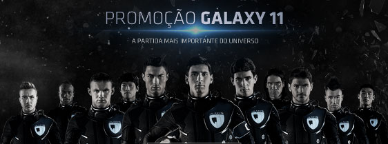 Samsung convoca craques para Galaxy 11