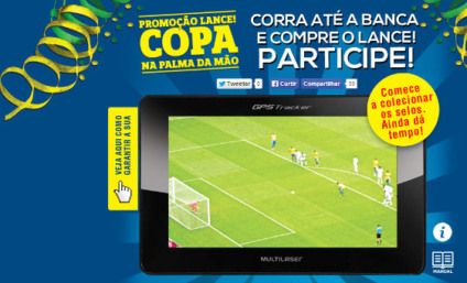 TV Digital/GPS na ação promocional do Lance!