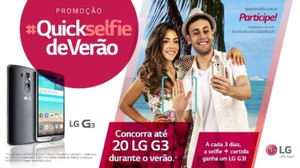 Ação promo da LG dará smartphones G3
