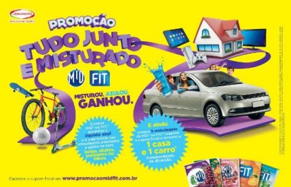 Refresco 'azul' da MID e FIT premia consumidores