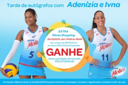 Molico/Nestlé promove ação promo em Belo Horizonte