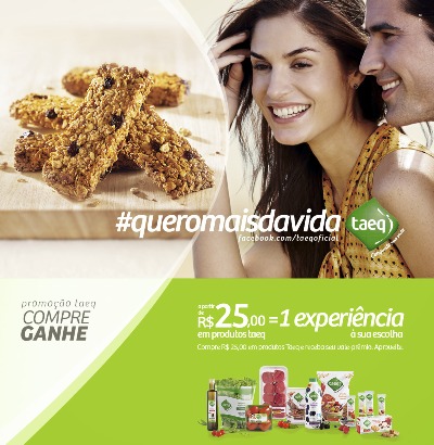 Compre e ganhe 'experiências' na ação promo da Taeq