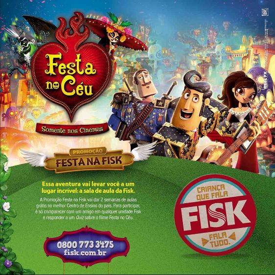 acao promocional fisk e fox films