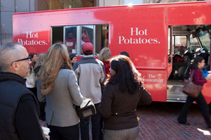 The Economist ativa marca com batatas fritas