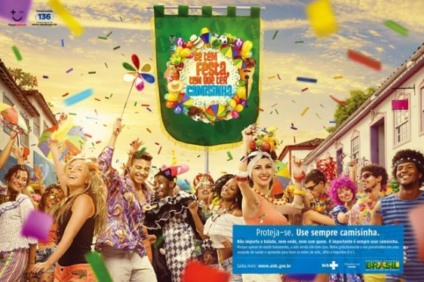 Governo divulga ação por sexo seguro no carnaval