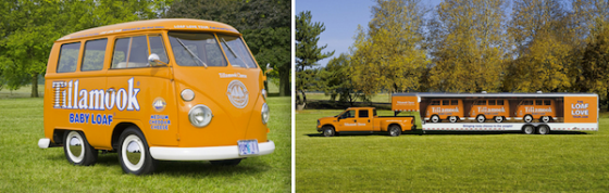Ação promocional desfila de Kombi nos EUA