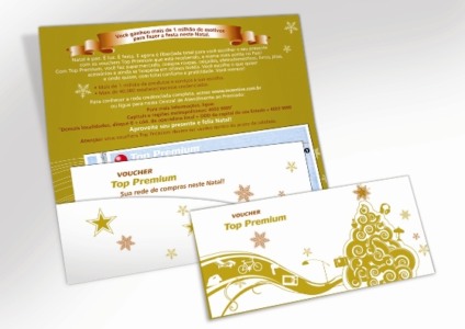 Accentiv' com produto personalizado para o Natal