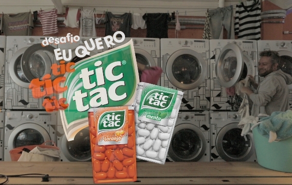 Bate forte o tambor... na promo de Tic Tac