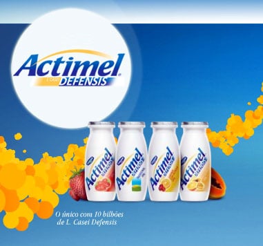 Actimel faz ação promo interativa no ponto de venda