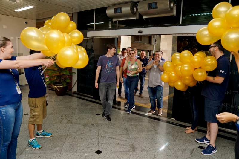 Milionésimo visitante é recebido com festa na Itaipu