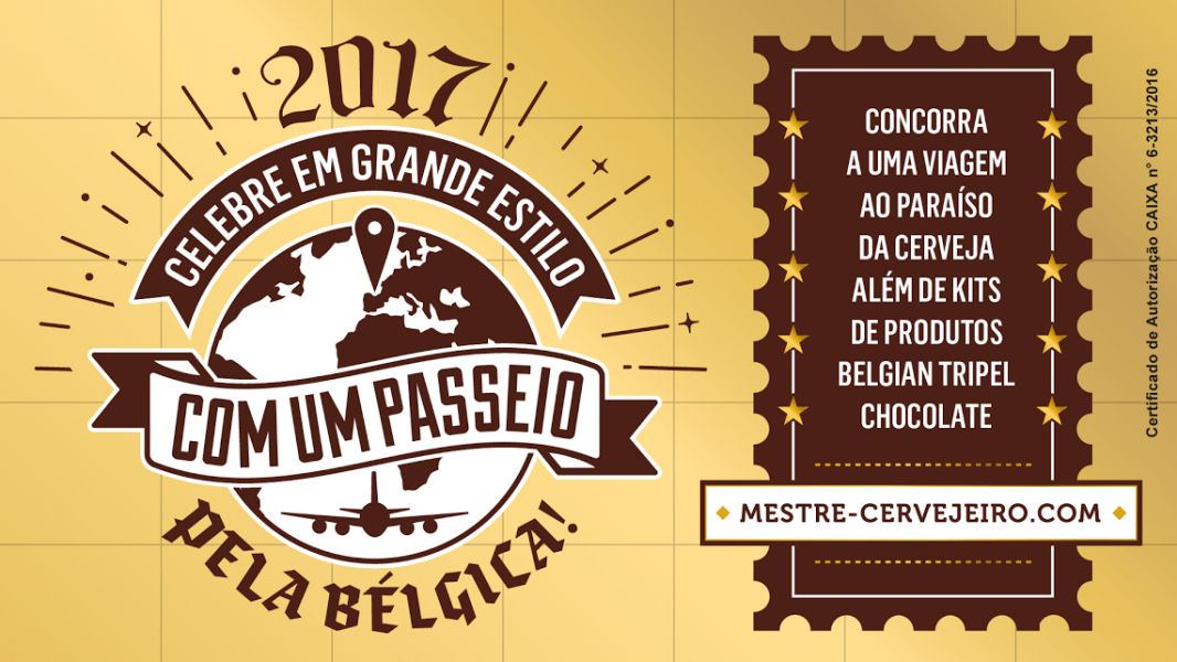 Rede Mestre Cervejeiro inicia campanha " Celebre em grande estilo"