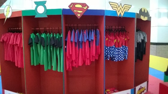 Super-heróis da Liga da Justiça vão invadir o Neumarkt Super-heróis da Liga da Justiça vão invadir o Neumarkt