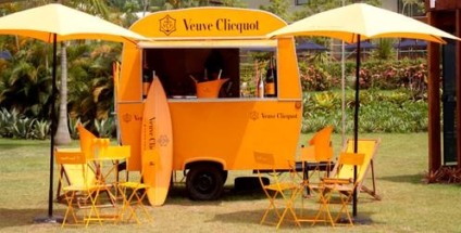 Clicquot Yellow Trailer desembarca no FRAD.E