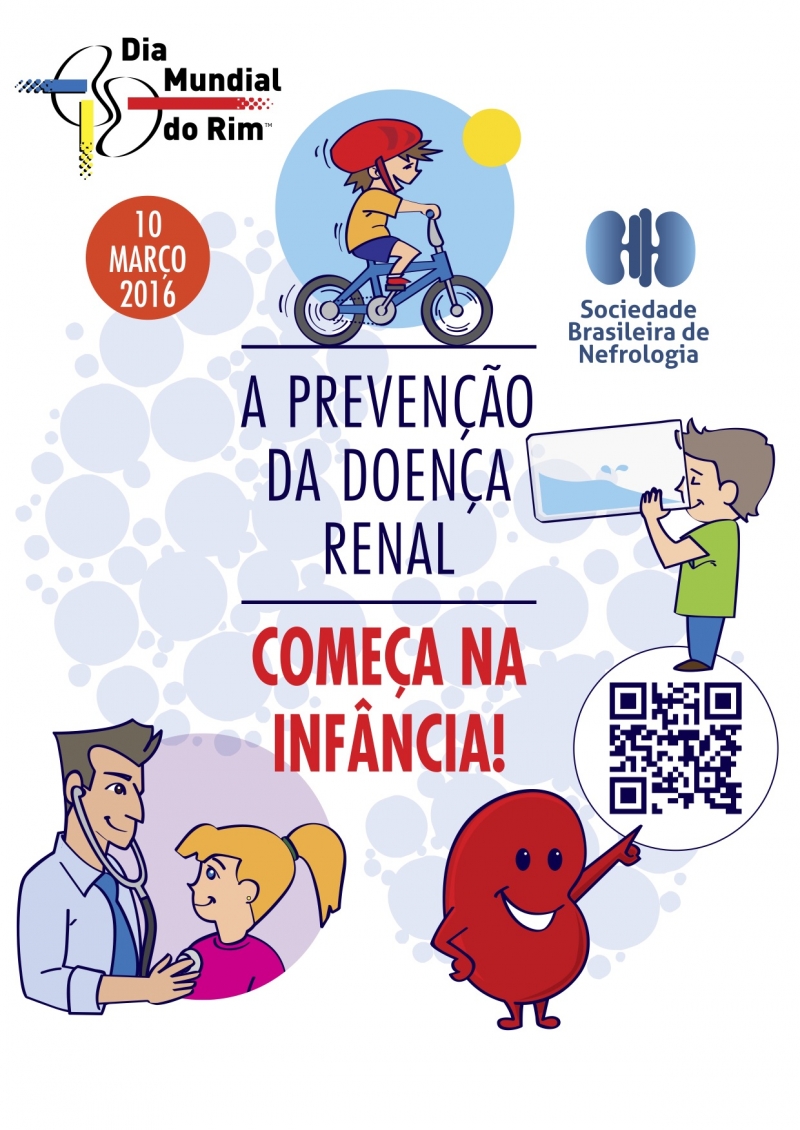 Dia Mundial do Rim terá ação de prevenção no Pátio Brasil 