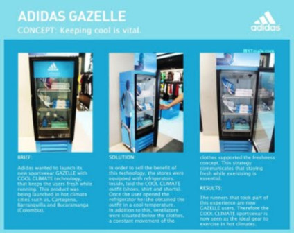 Estratégia de marketing da Adidas com cool climate