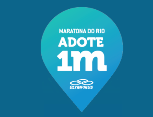 Olympikus lança "Adote 1 metro" na Maratona do Rio