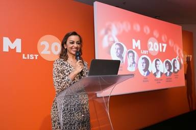 Regina Augusto premia " executivos mais influentes do marketing" em SP com o M List 2017