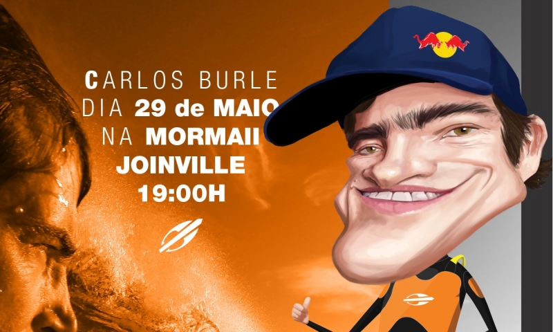 Mormaii promove noite de autógrafos com Carlos Burle