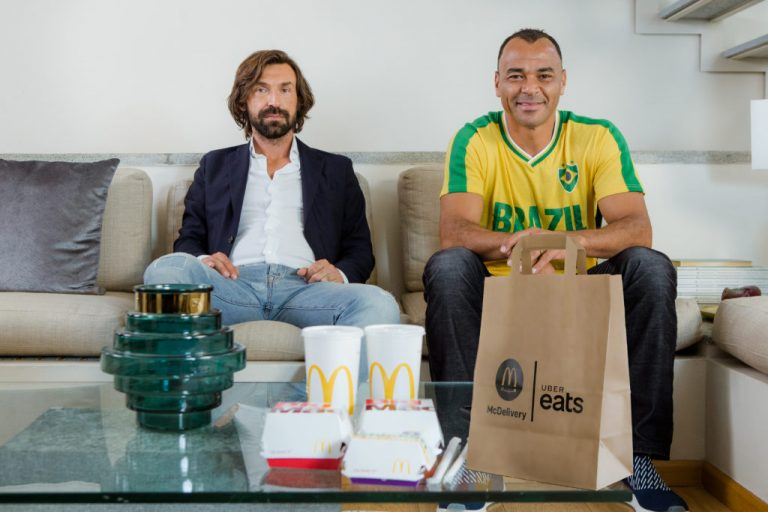 Andrea Pirlo se une ao McDonald’s