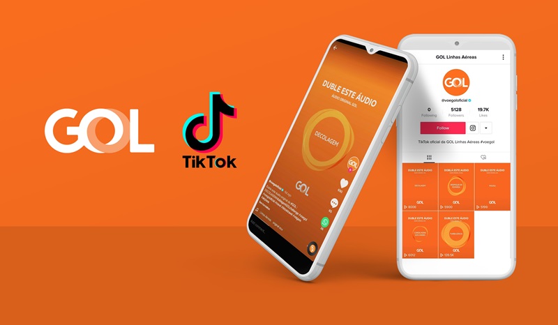 GOL cria perfil no TikTok para divertir clientes